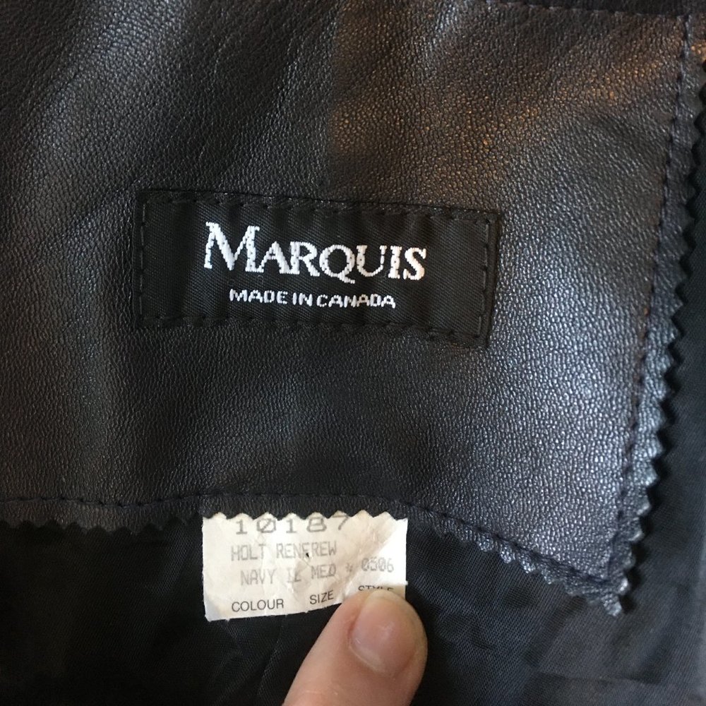 MARQUIS like new Leather Jacket